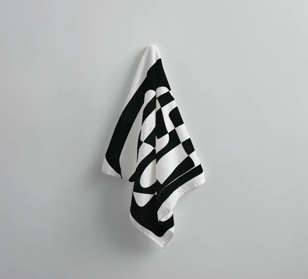 Shape Form I towel by Nadjaa