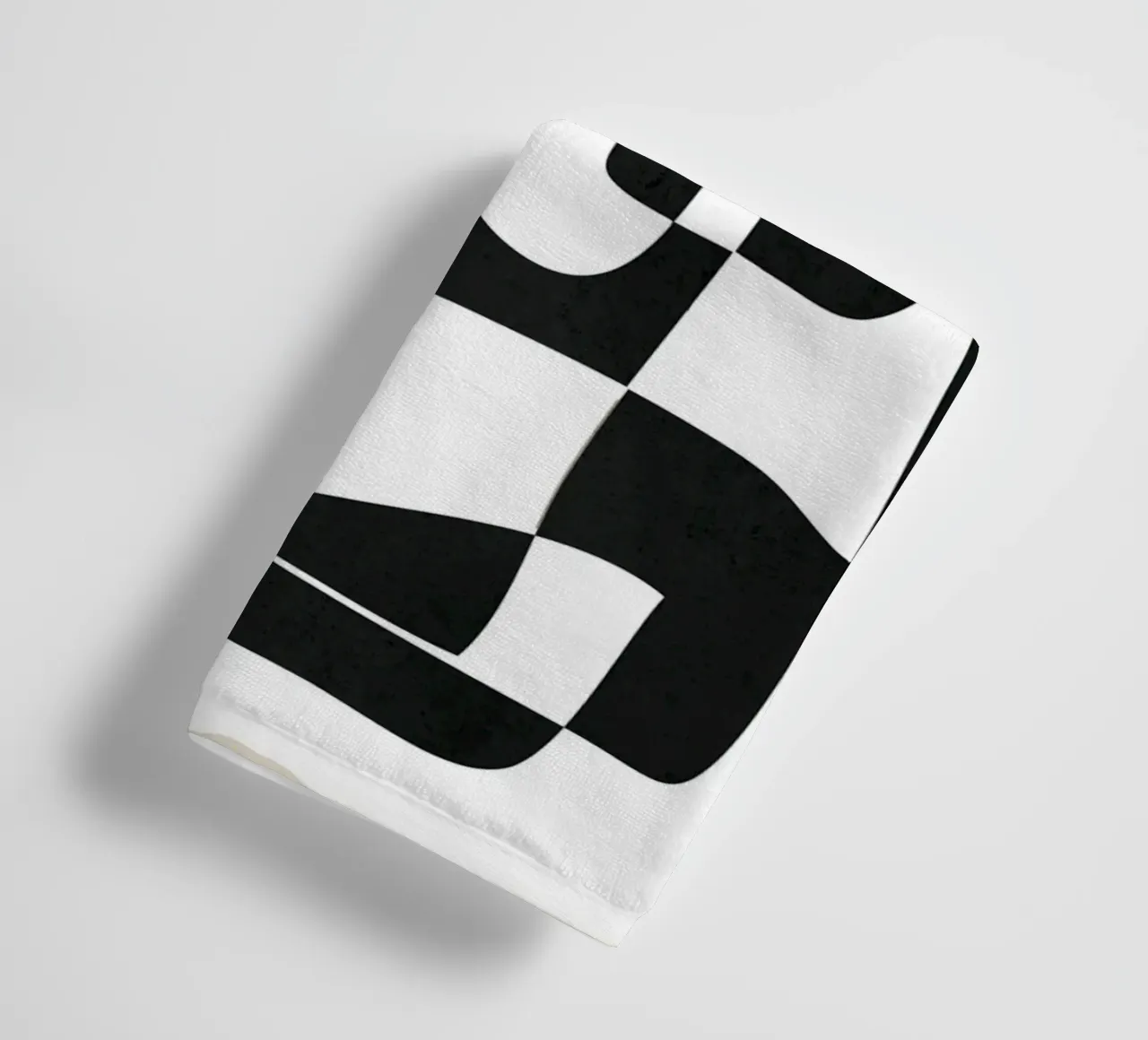 Shape Form I towel by Nadjaa