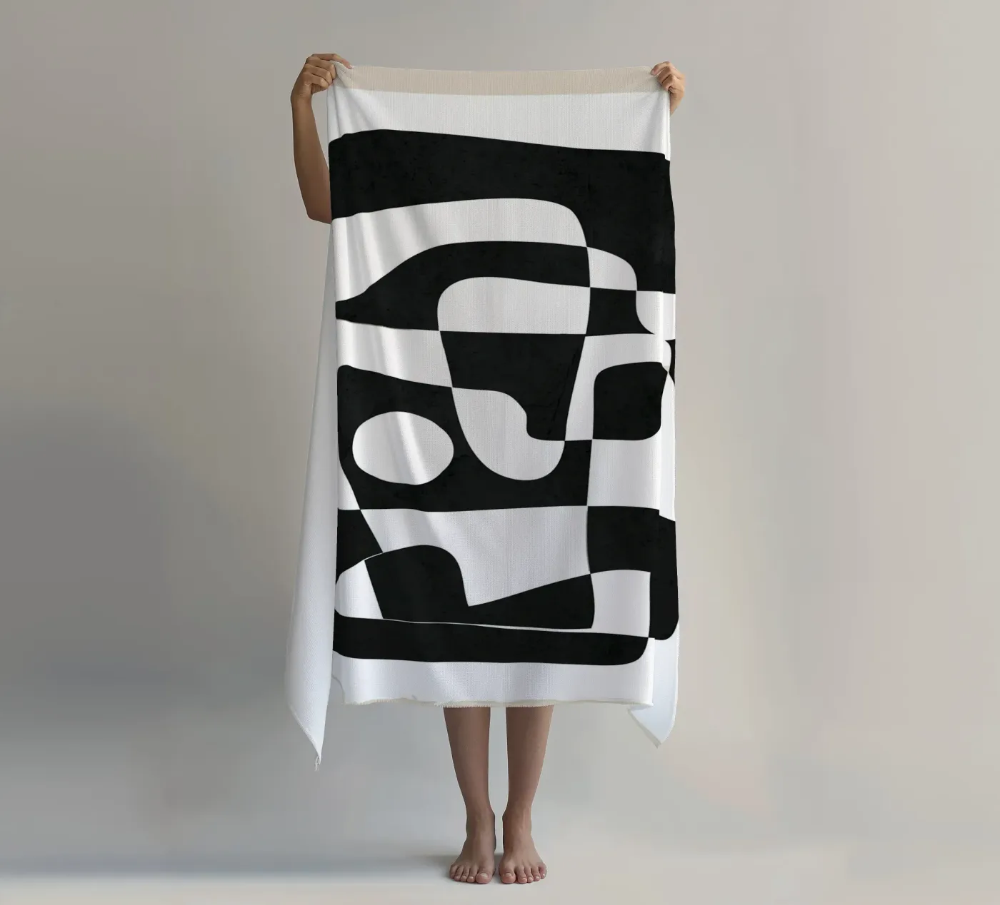Shape Form I strandhanddoek van Nadjaa