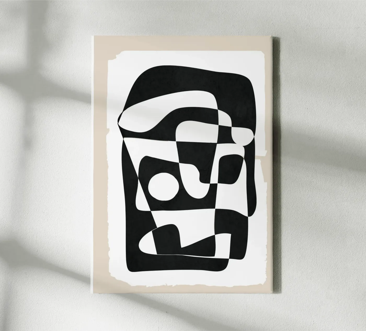 Shape Form I canvas by Nadjaa