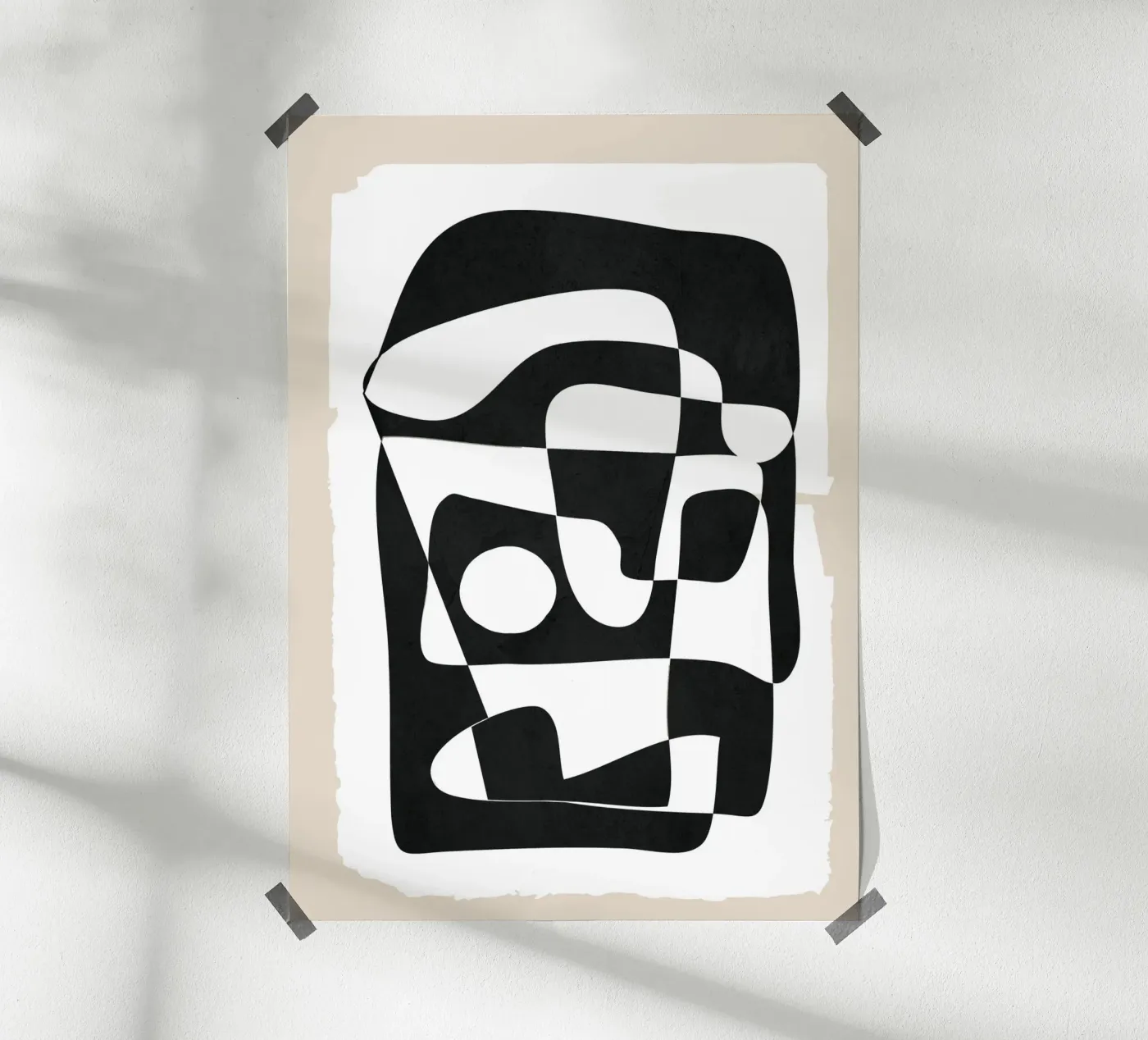 Shape Form I Poster von Nadjaa