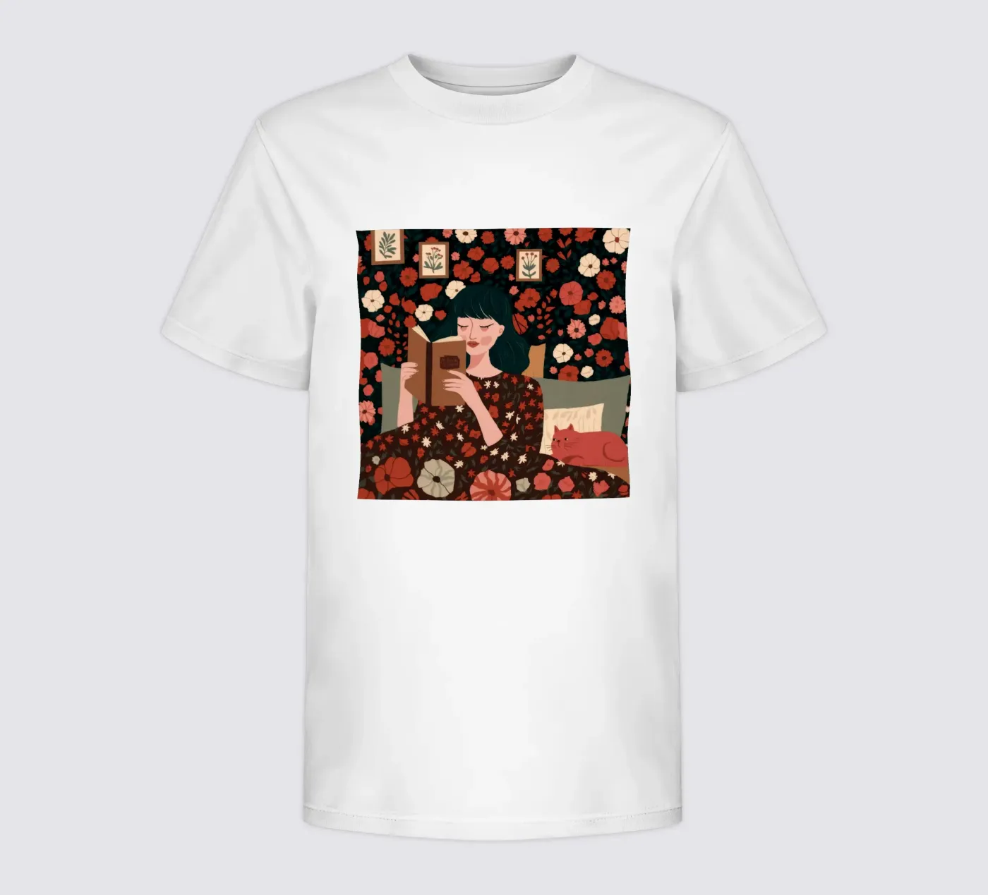 Enchanted Reading Nook kinder t-shirt van Fine Sanctuary