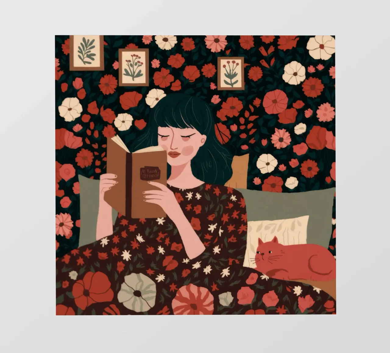 Enchanted Reading Nook pvc cover by Fine Sanctuary