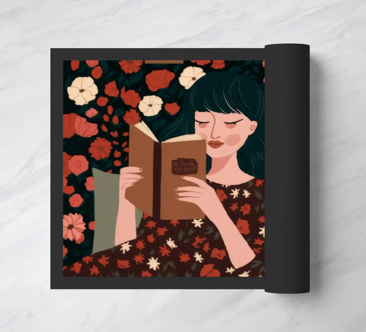 Enchanted Reading Nook doormat by Fine Sanctuary