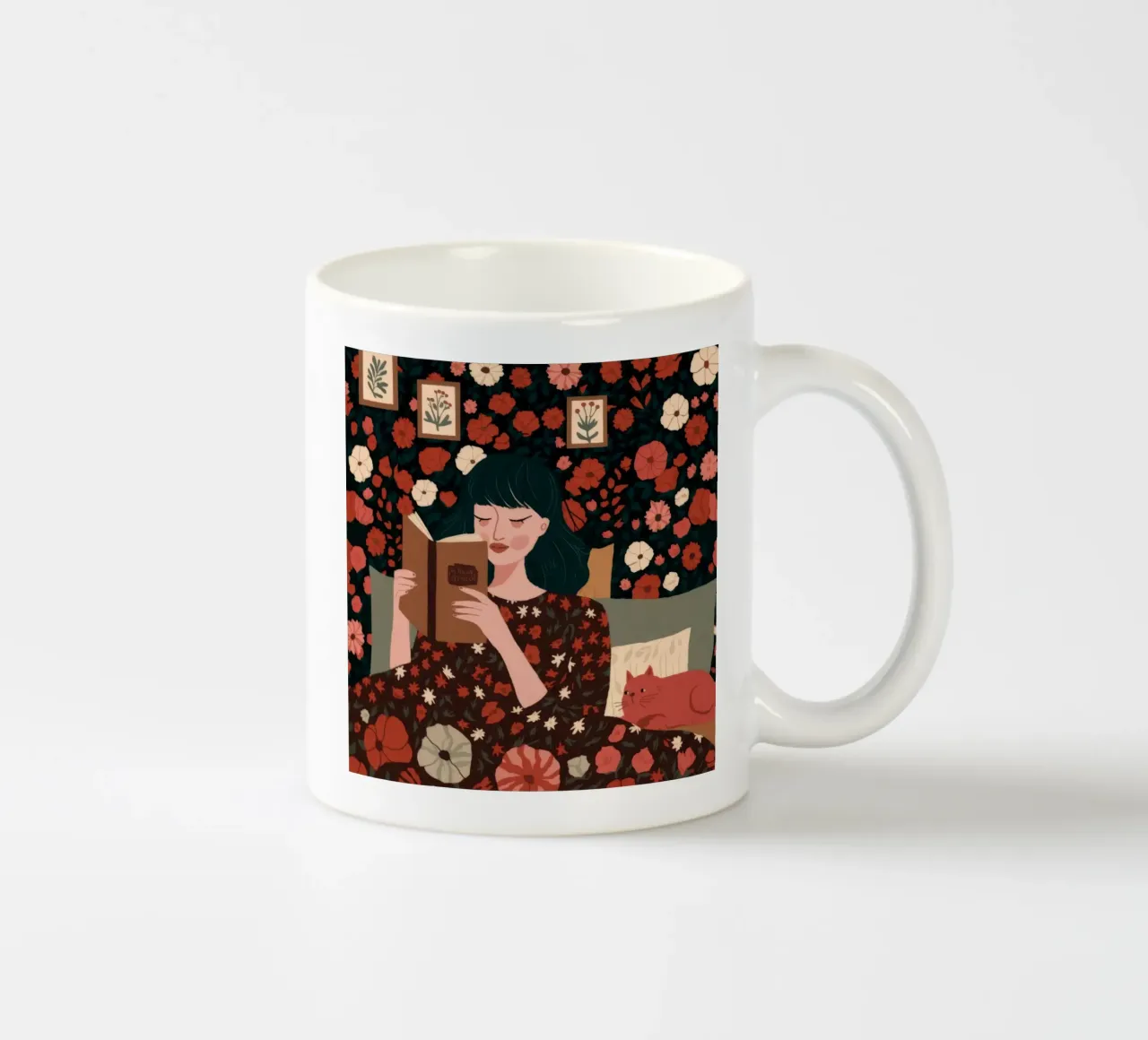 Coin lecture enchanté mug en céramique de Fine Sanctuary
