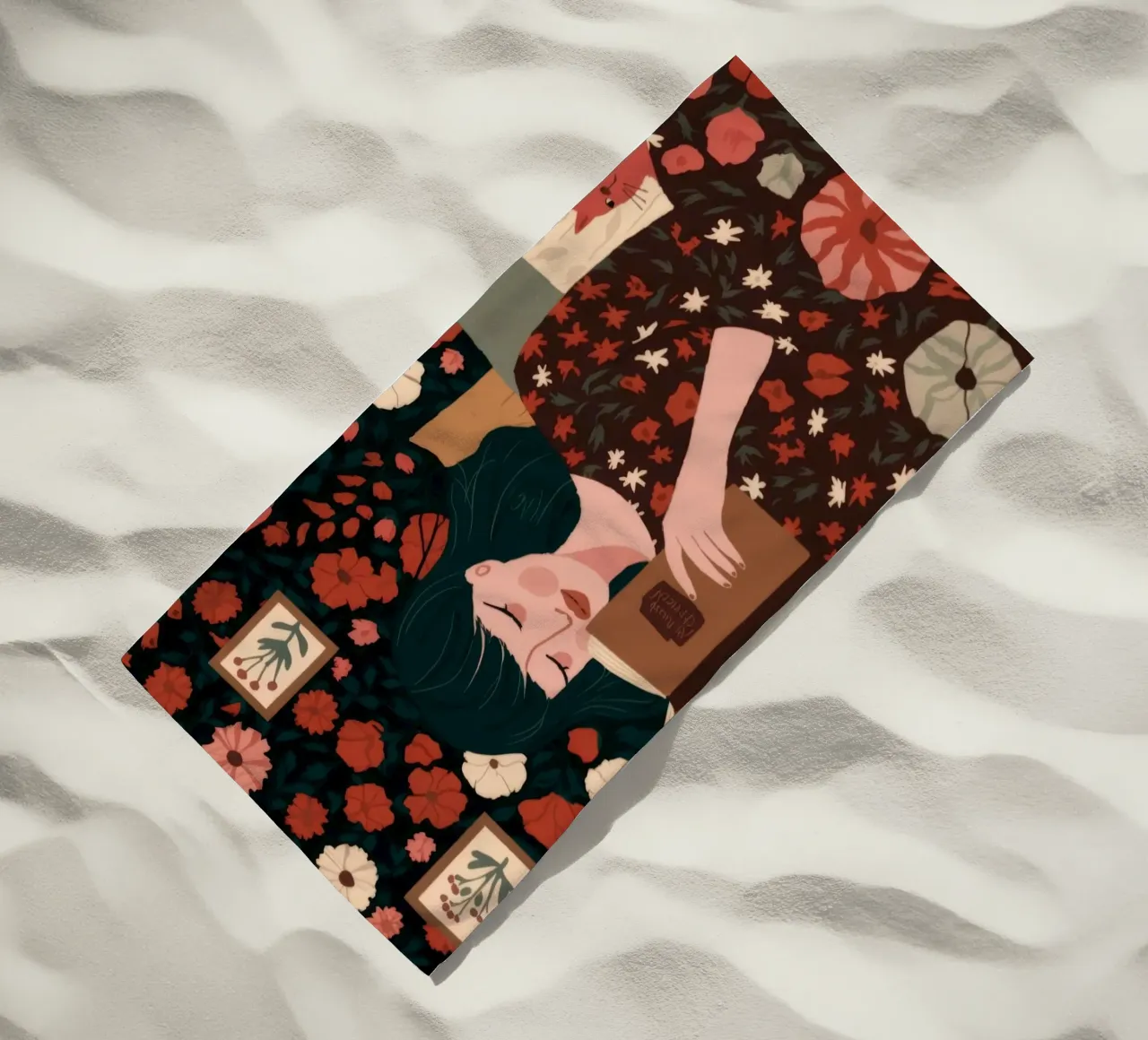 Angolo di lettura incantato telo mare da Fine Sanctuary