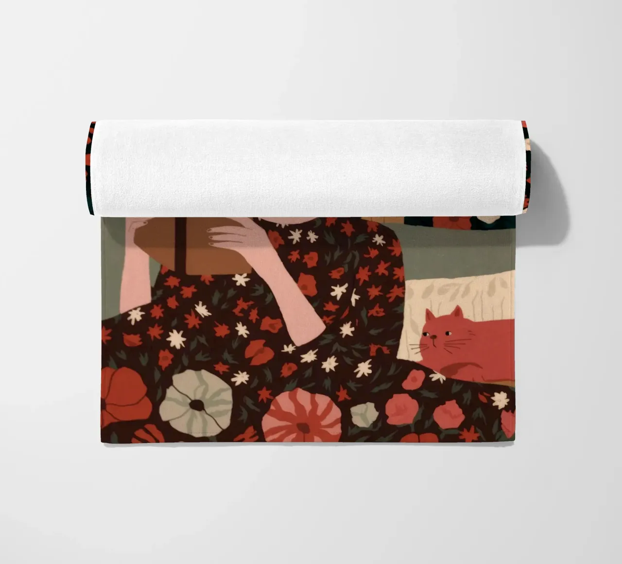 Angolo di lettura incantato telo mare da Fine Sanctuary