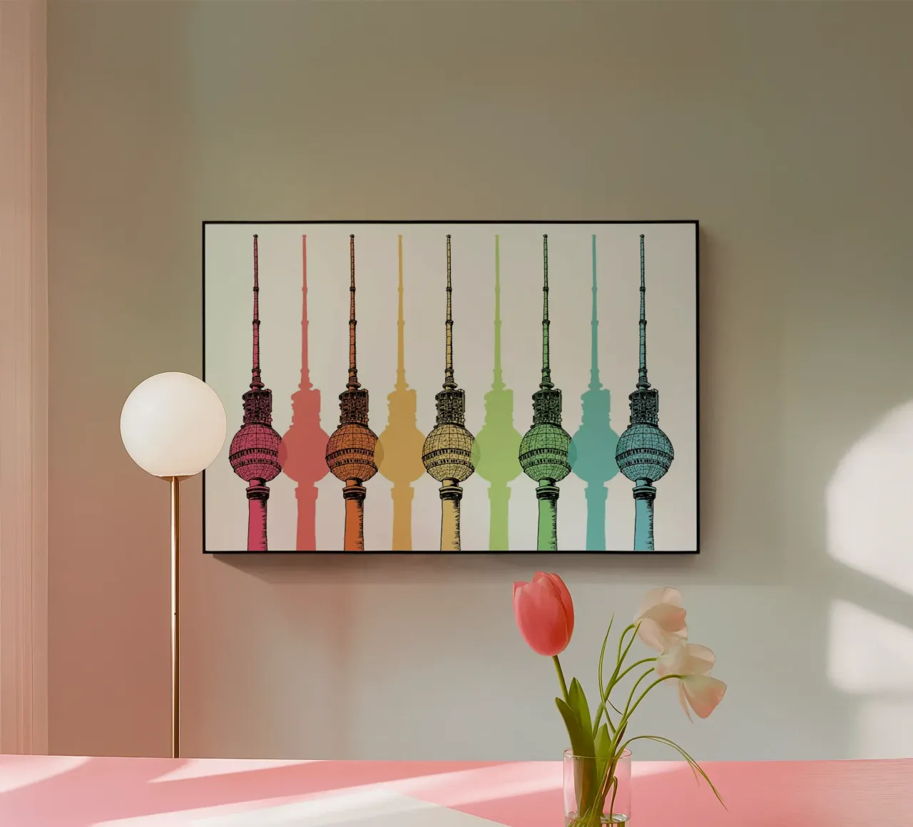 Colorful Berlin plexiglass da KP Design