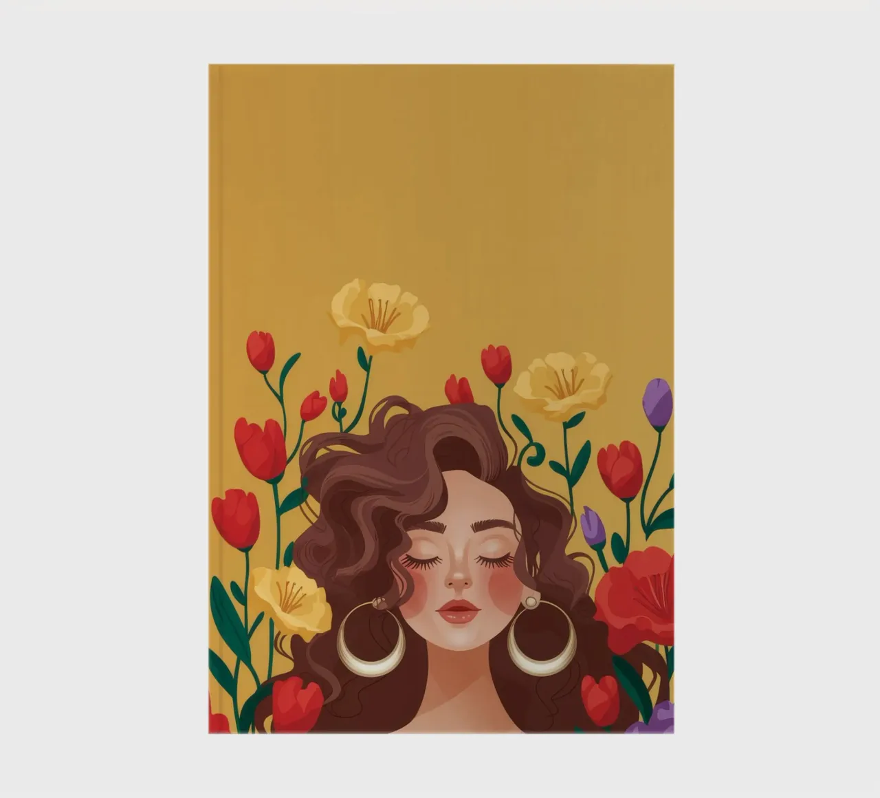Blossoming Solitude notebook by Fine Sanctuary