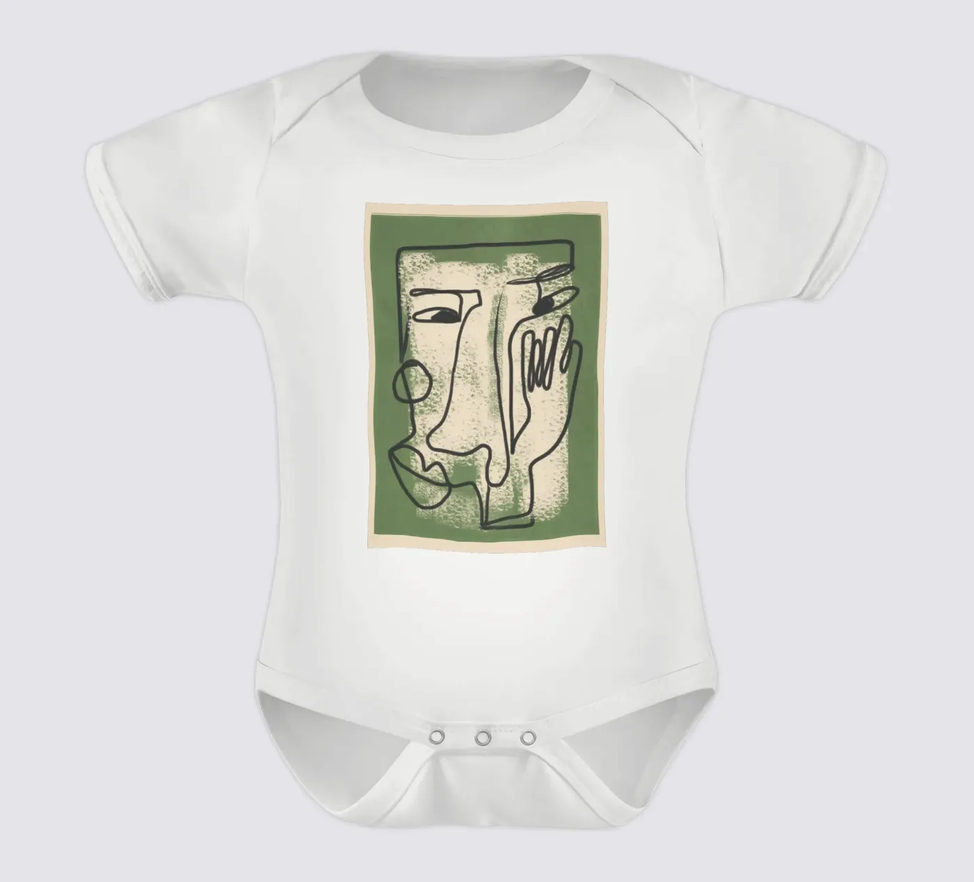 Minimal Face Impression 1 body bébé de Nadjaa