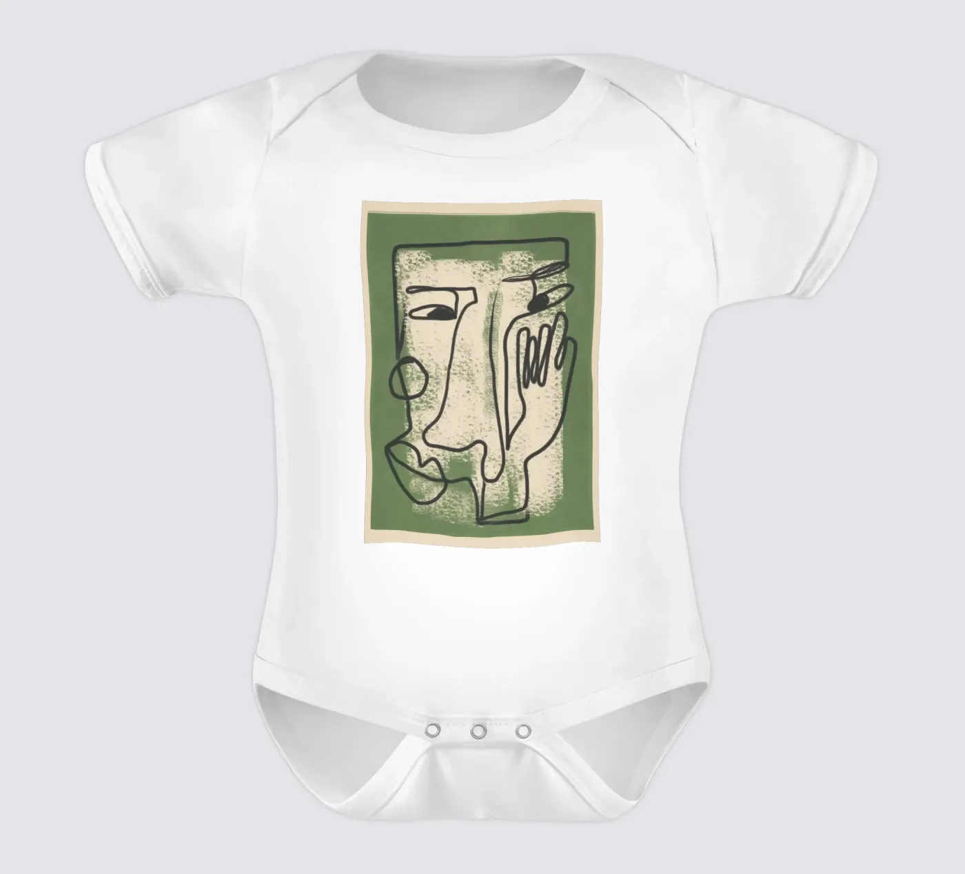 Minimal Face Impression 1 body bébé de Nadjaa