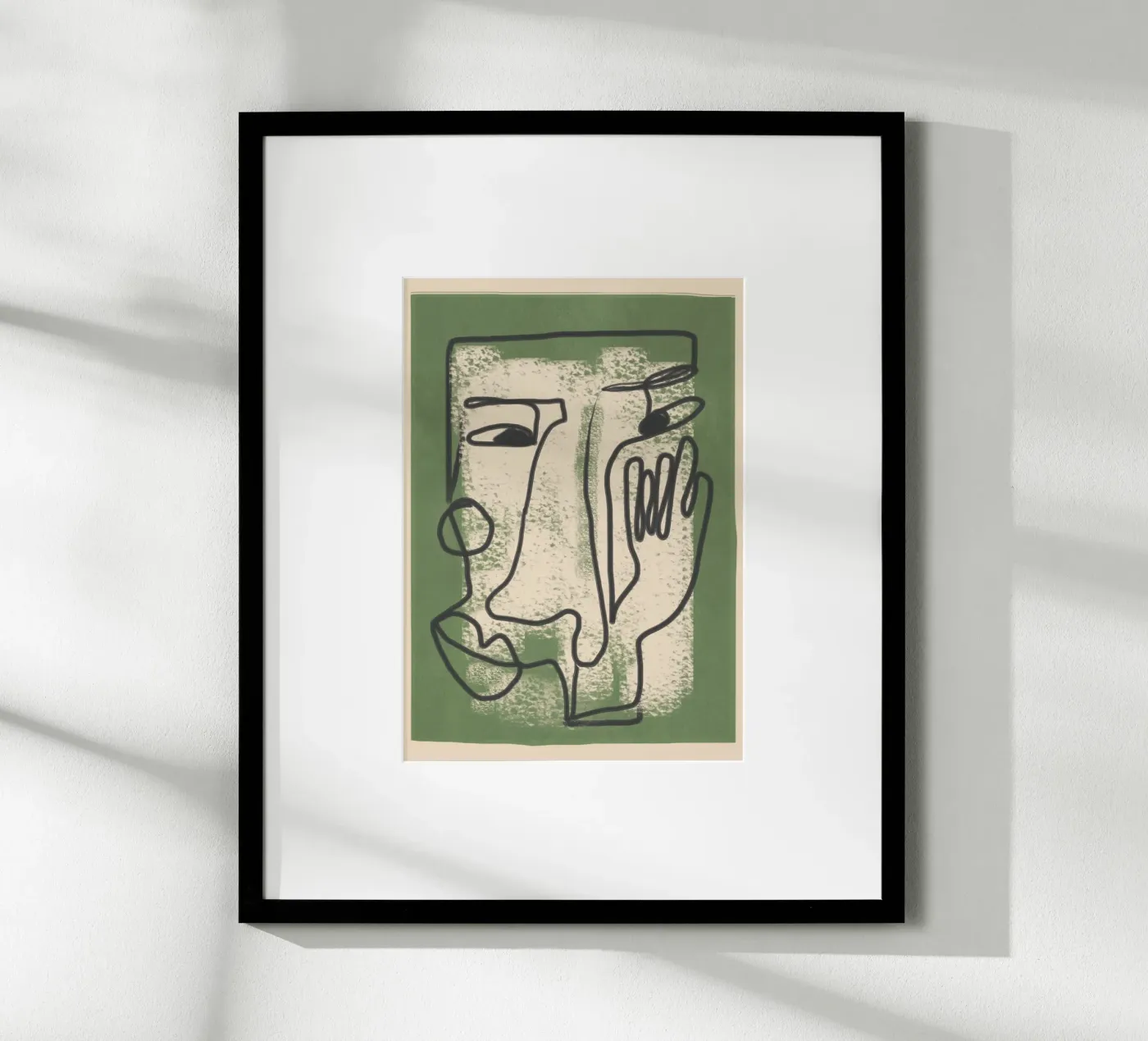 Minimal Face Impression 1 poster de Nadjaa