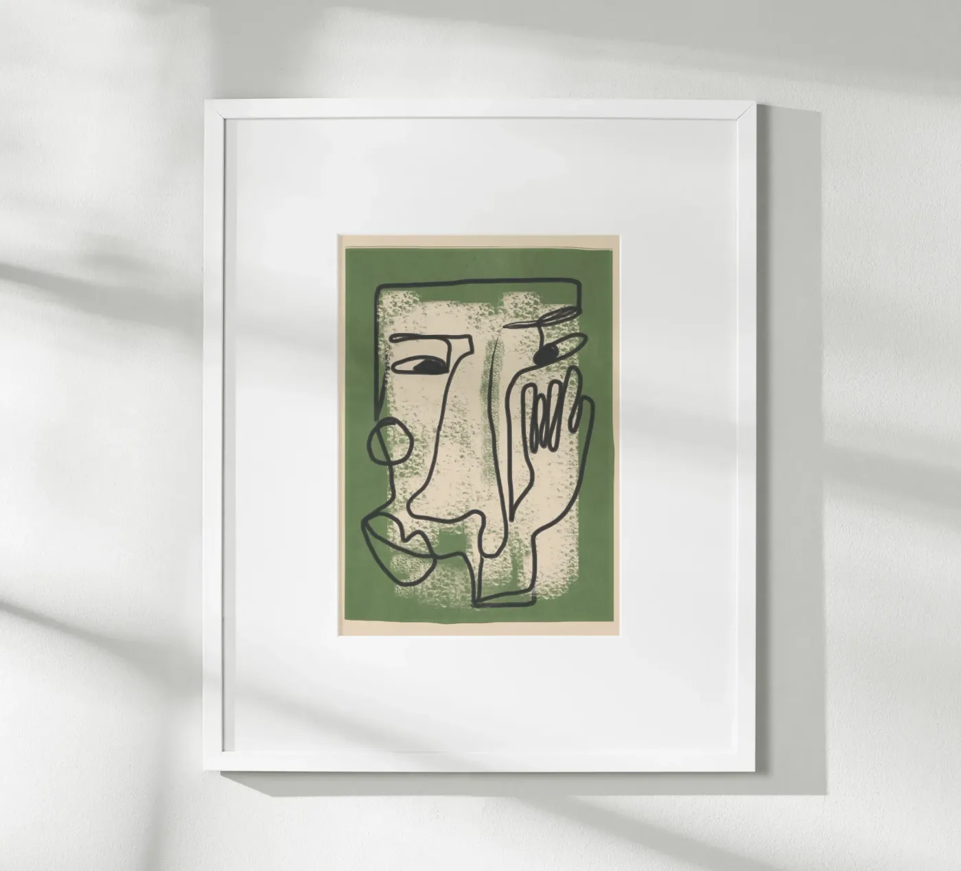 Minimal Face Impression 1 poster de Nadjaa