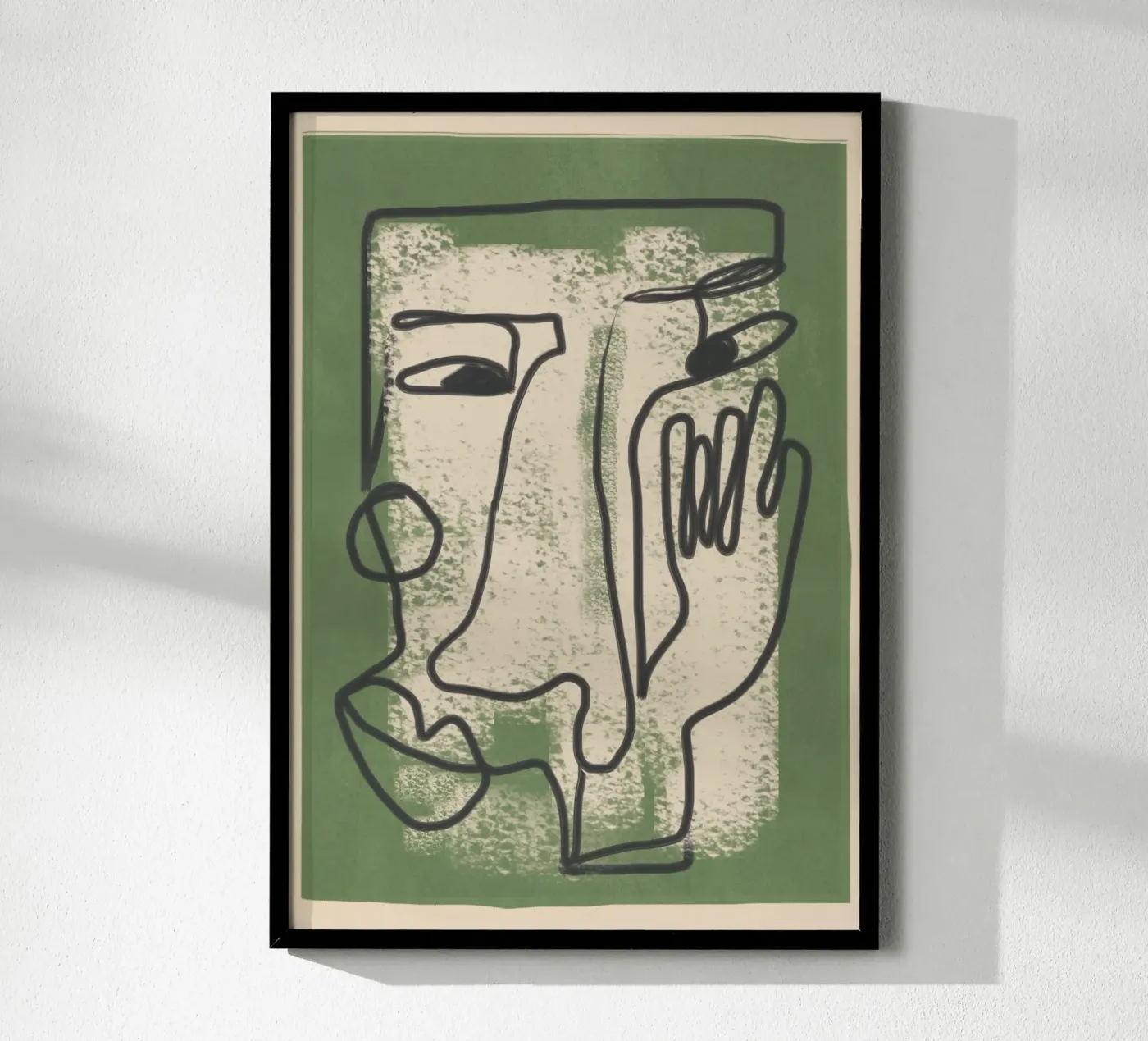 Minimal Face Impression 1 poster de Nadjaa