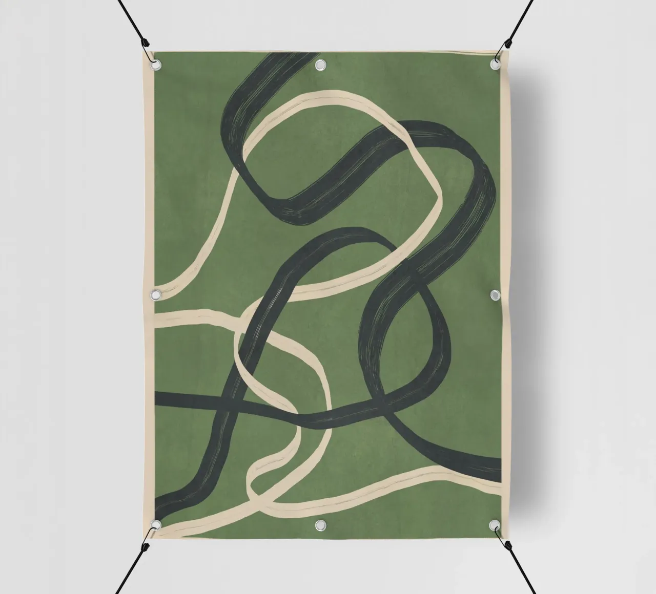 Minimal Abstract Lines Dance 1 telo in pvc da Nadjaa