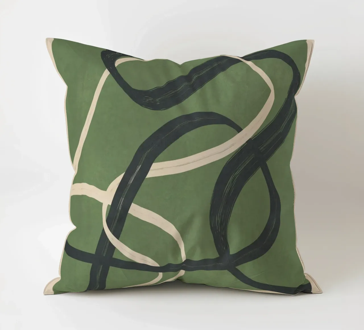 Minimal Abstract Lines Dance 1 cuscino da Nadjaa