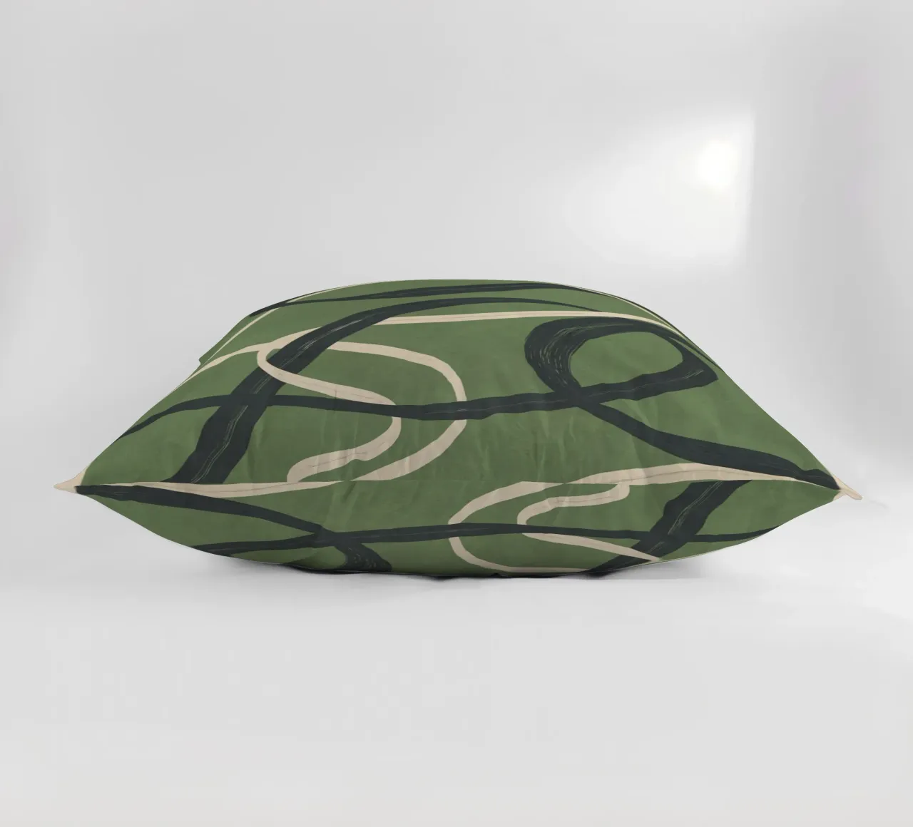 Minimal Abstract Lines Dance 1 cuscino da Nadjaa