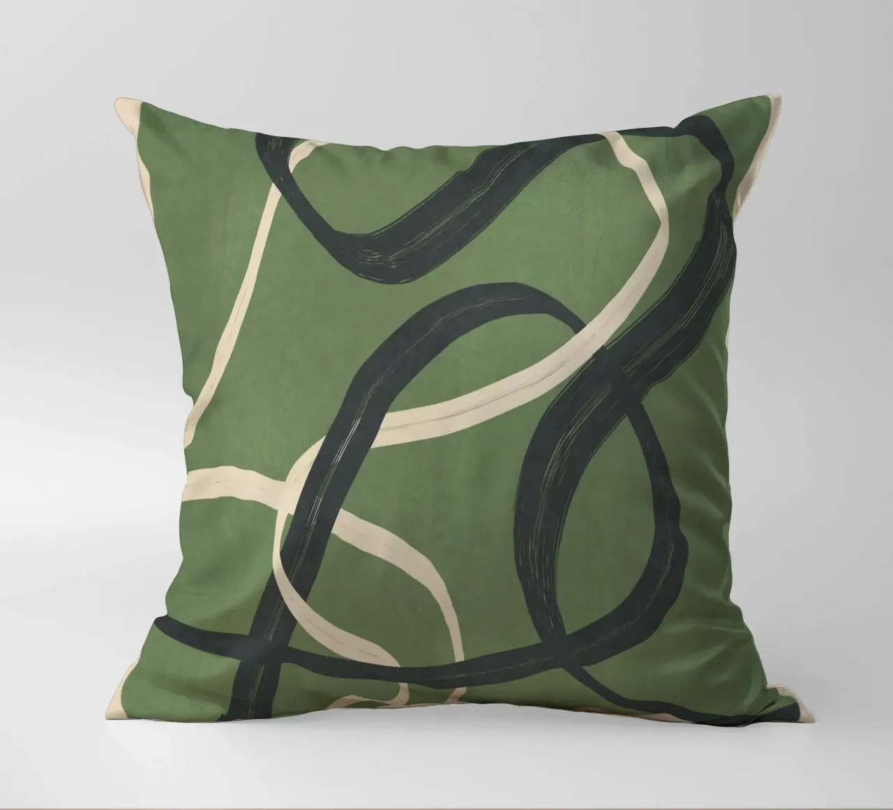 Minimal Abstract Lines Dance 1 cuscino da Nadjaa