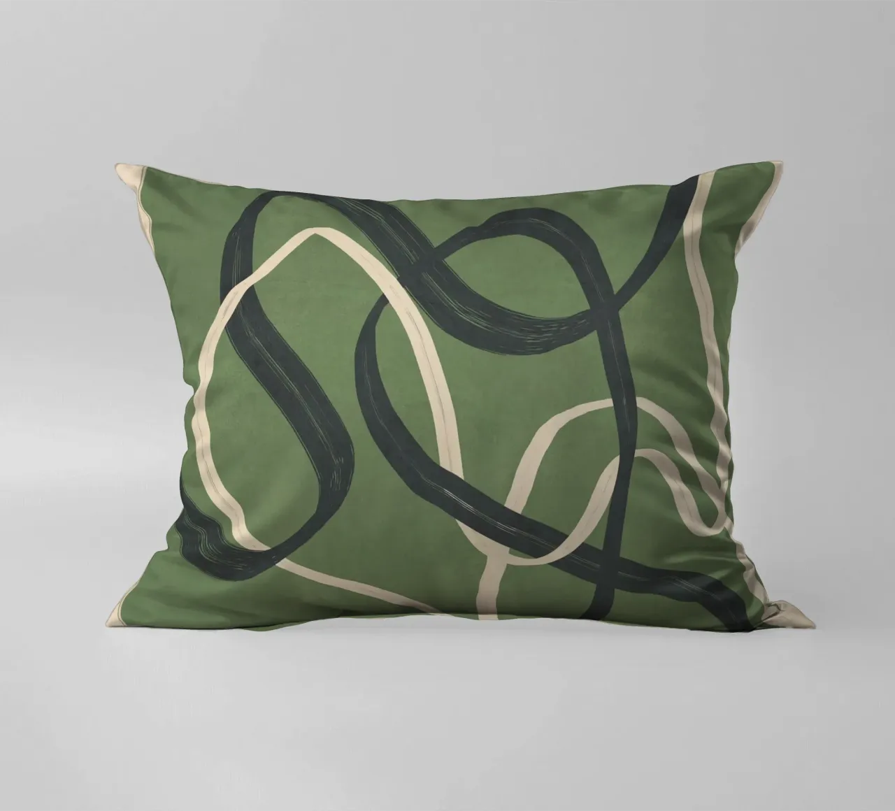 Minimal Abstract Lines Dance 1 cuscino da Nadjaa