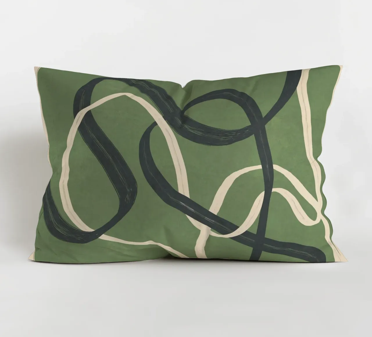 Minimal Abstract Lines Dance 1 cuscino da Nadjaa