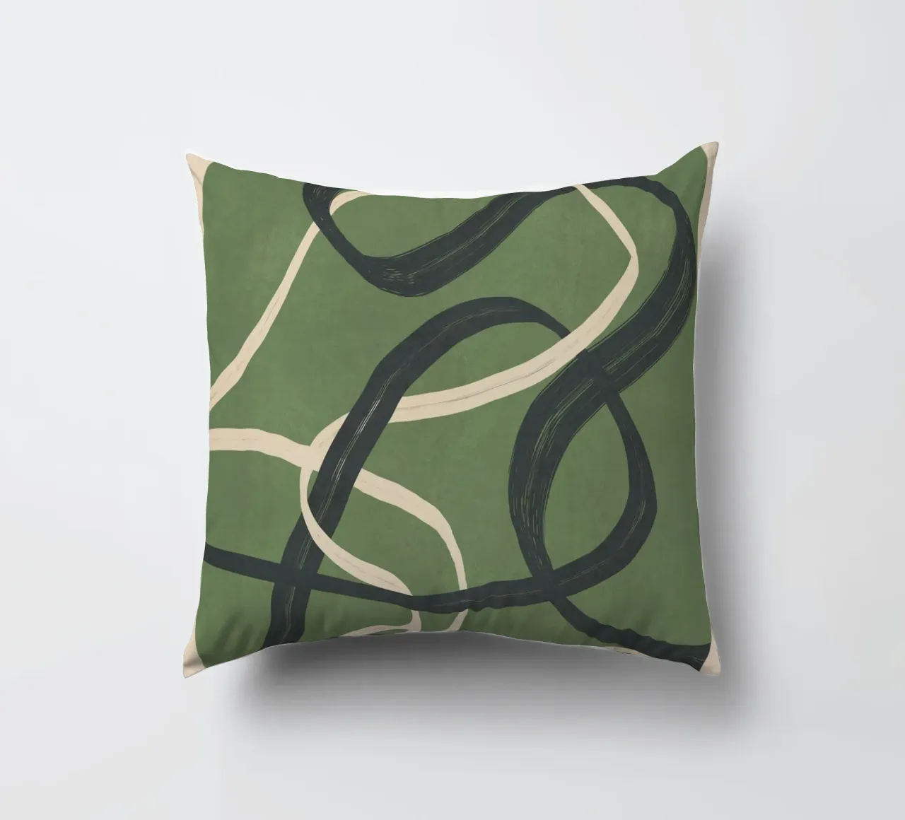 Minimal Abstract Lines Dance 1 cuscino da Nadjaa