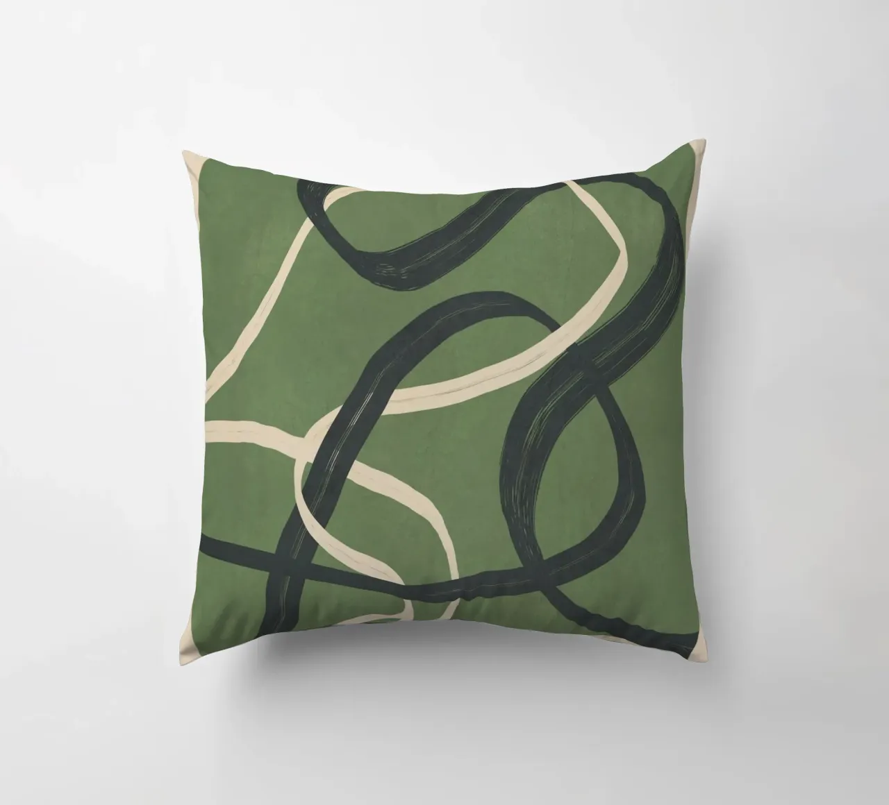 Minimal Abstract Lines Dance 1 cuscino da Nadjaa