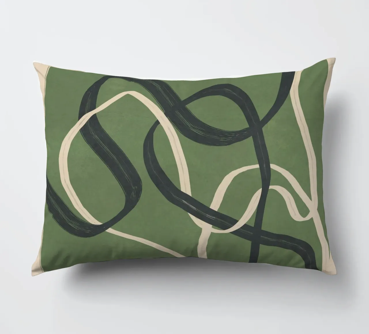 Minimal Abstract Lines Dance 1 cuscino da Nadjaa