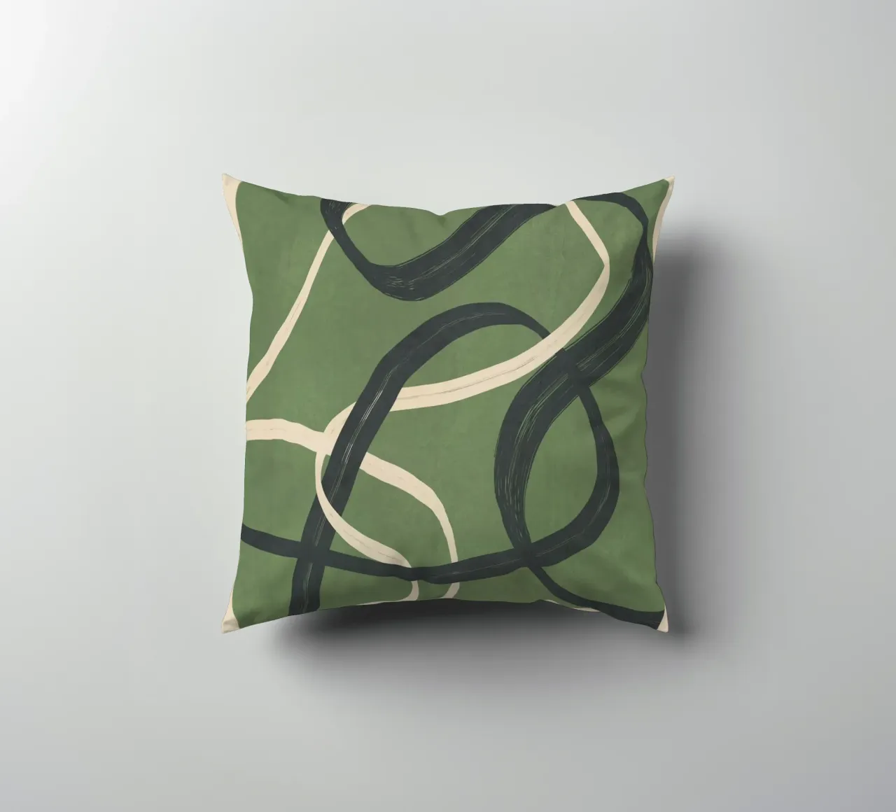 Minimal Abstract Lines Dance 1 cuscino da Nadjaa