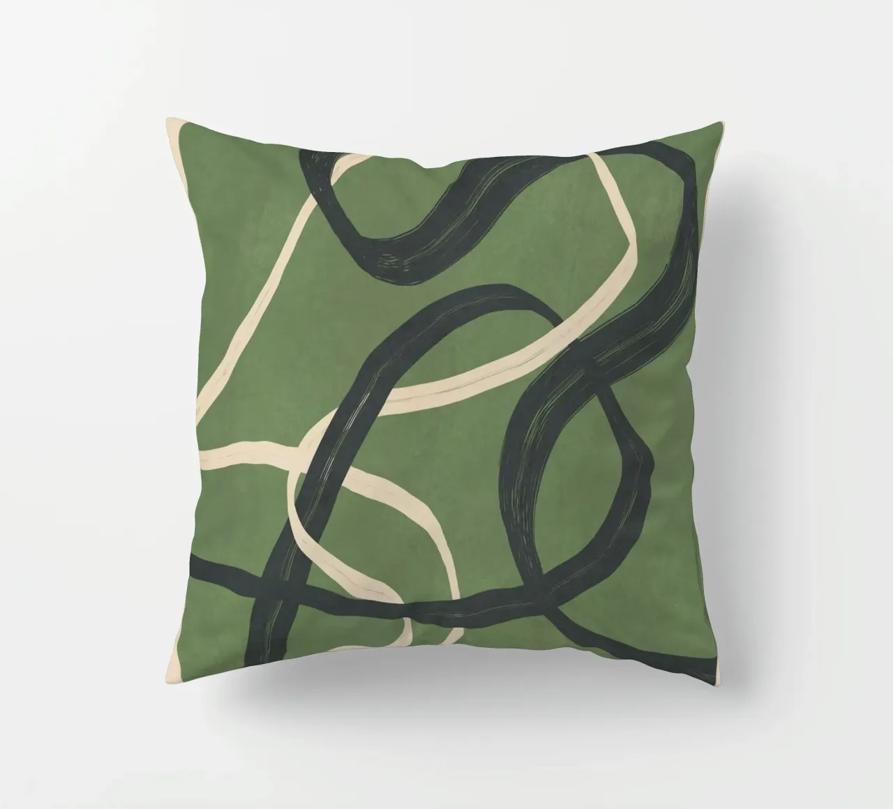 Minimal Abstract Lines Dance 1 cuscino da Nadjaa