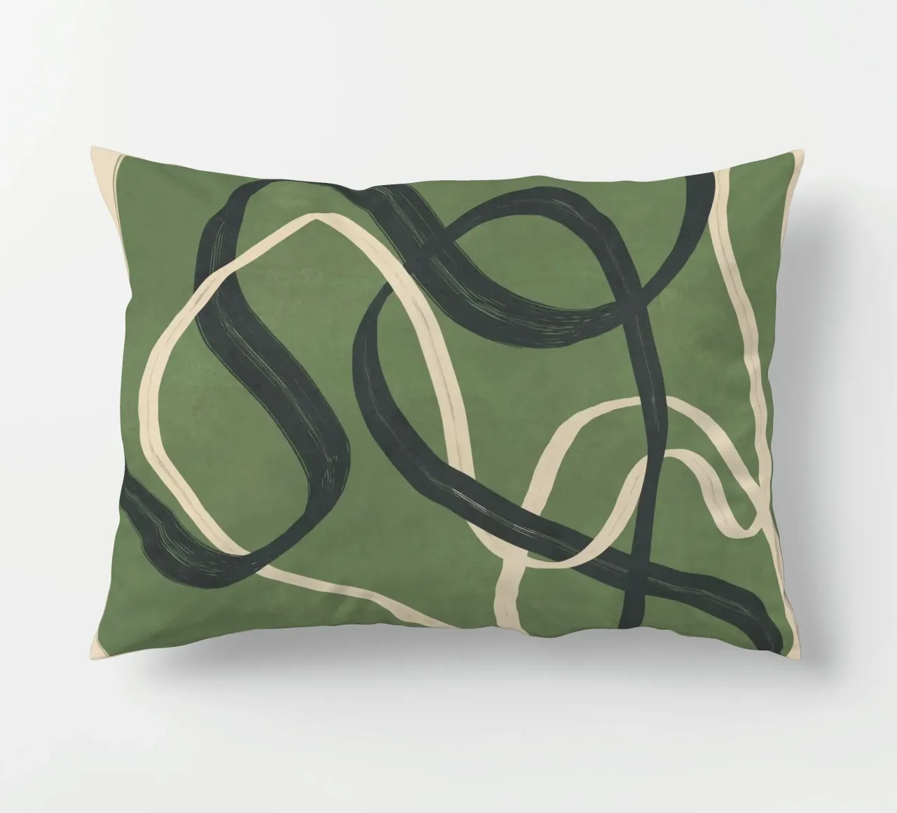 Minimal Abstract Lines Dance 1 cuscino da Nadjaa