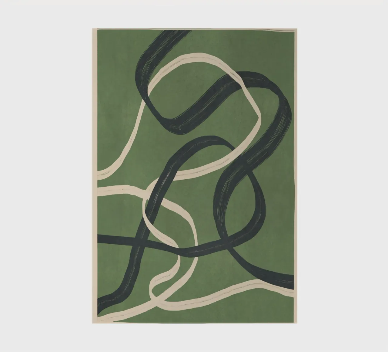 Minimal Abstract Lines Dance 1 notebook by Nadjaa