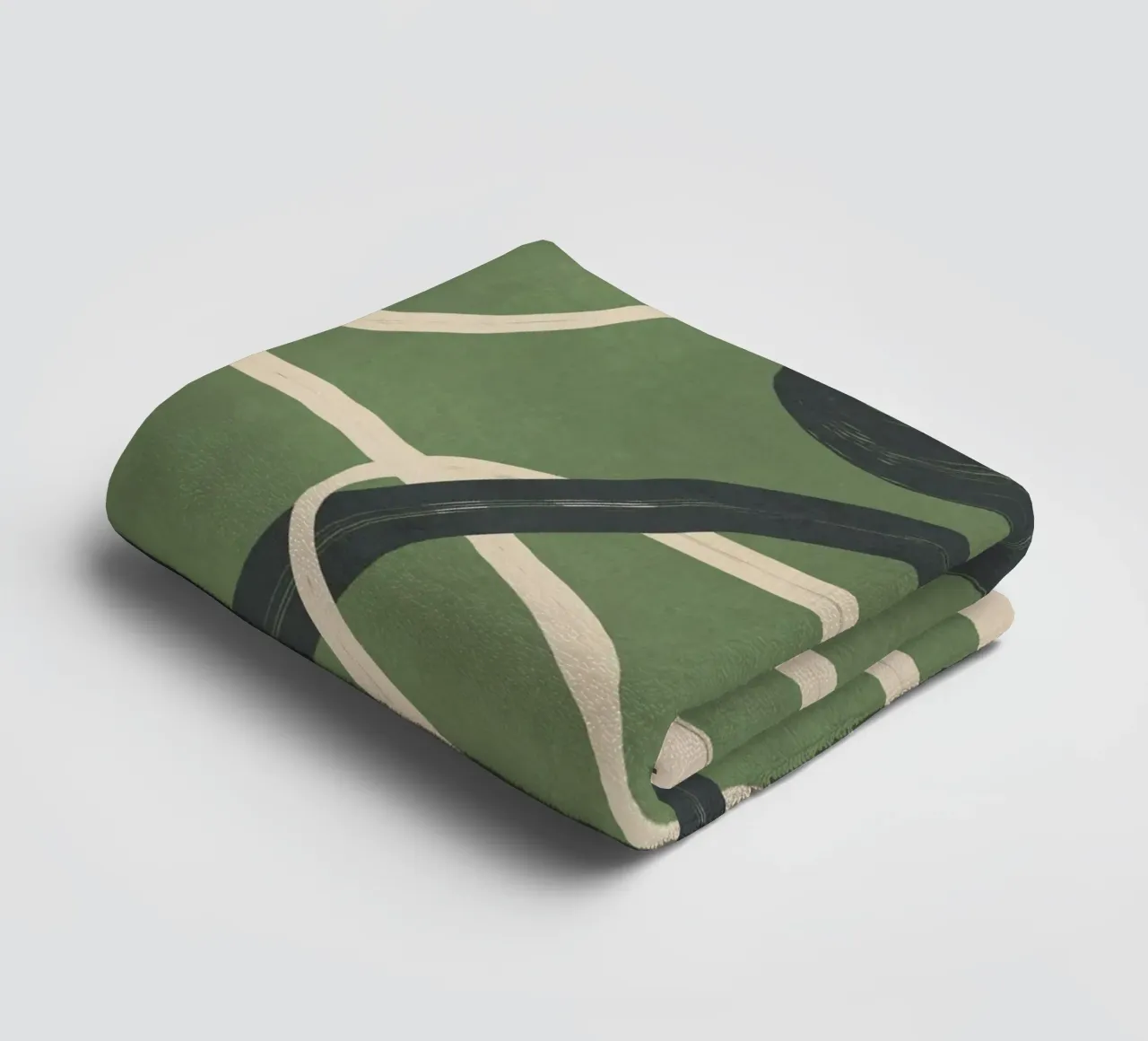 Minimal Abstract Lines Dance 1 asciugamano da bagno da Nadjaa