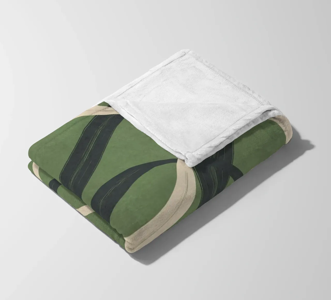 Minimal Abstract Lines Dance 1 coperta in pile da Nadjaa