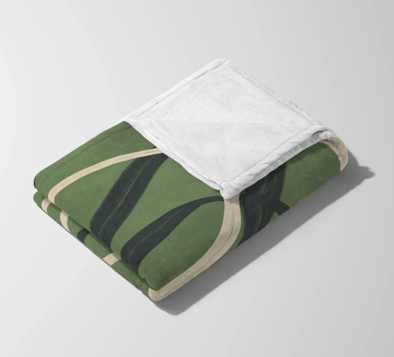 Minimal Abstract Lines Dance 1 coperta in pile da Nadjaa