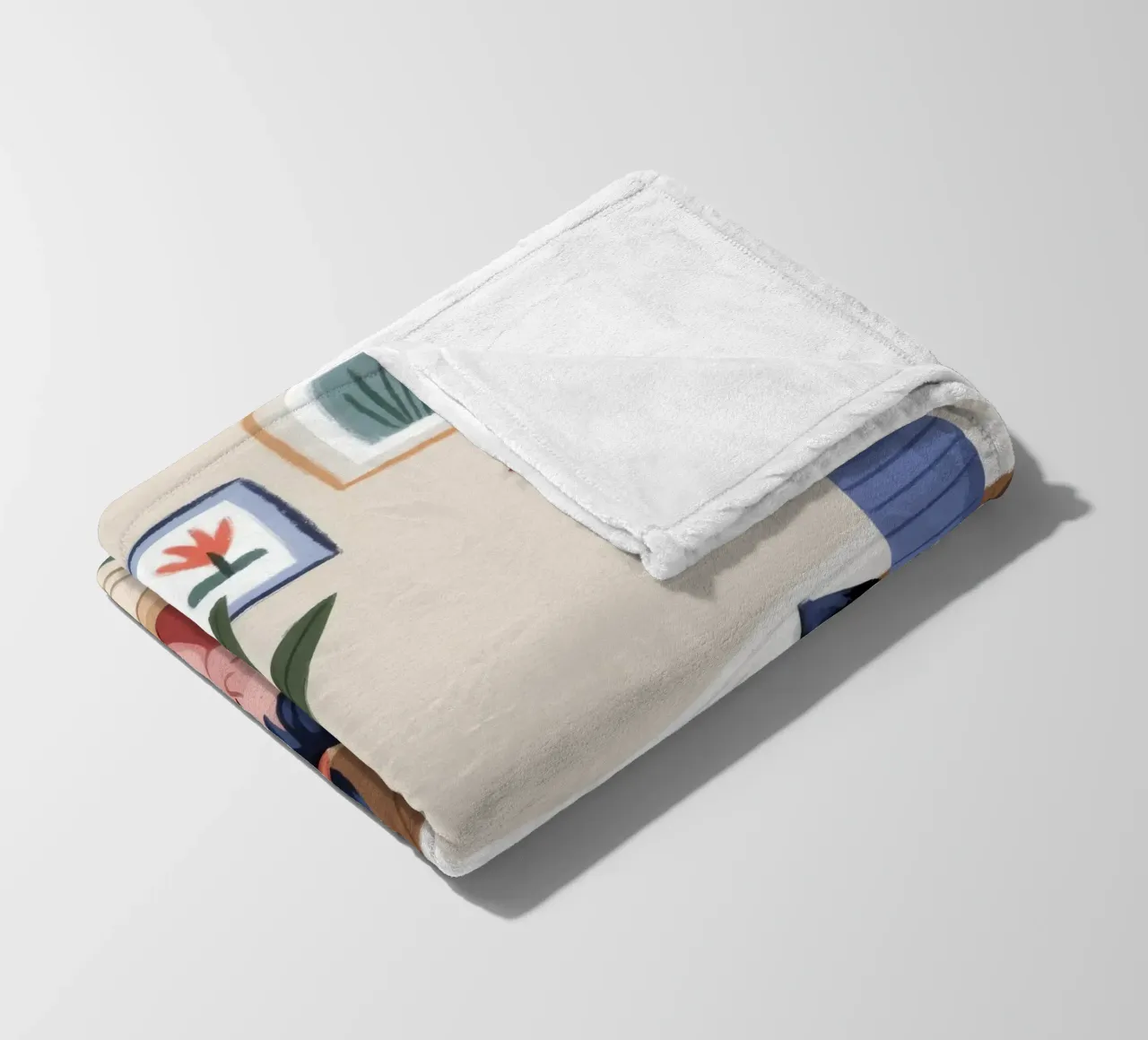 Ritiro di studio giocoso coperta in pile da Fine Sanctuary