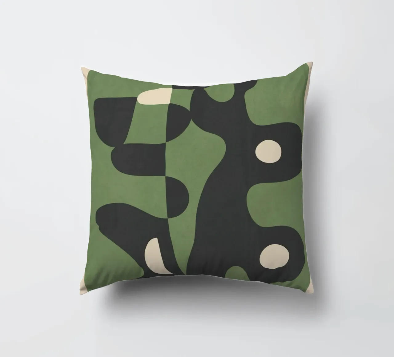 Modern Abstract Art Motion 1 cuscino da Nadjaa