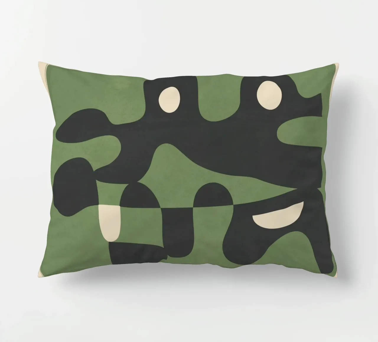 Modern Abstract Art Motion 1 cuscino da Nadjaa