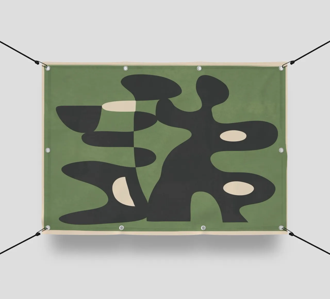 Modern Abstract Art Motion 1 telo in pvc da Nadjaa