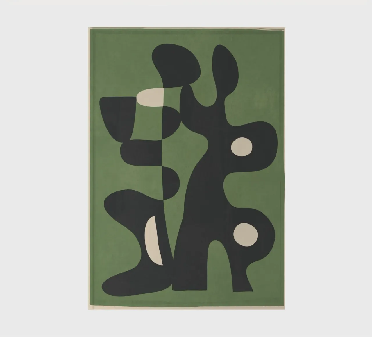 Modern Abstract Art Motion 1 notebook by Nadjaa