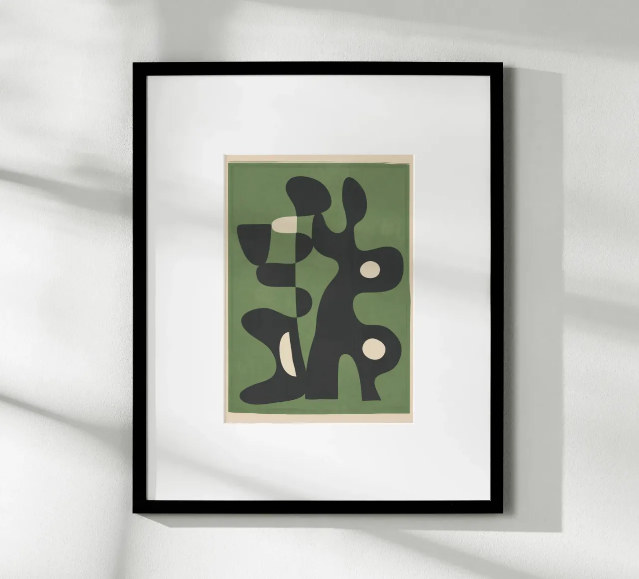 Modern Abstract Art Motion 1 poster da Nadjaa