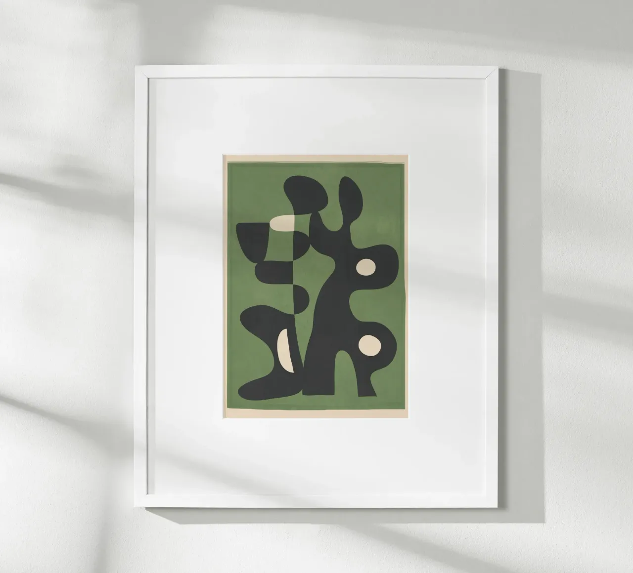 Modern Abstract Art Motion 1 poster da Nadjaa