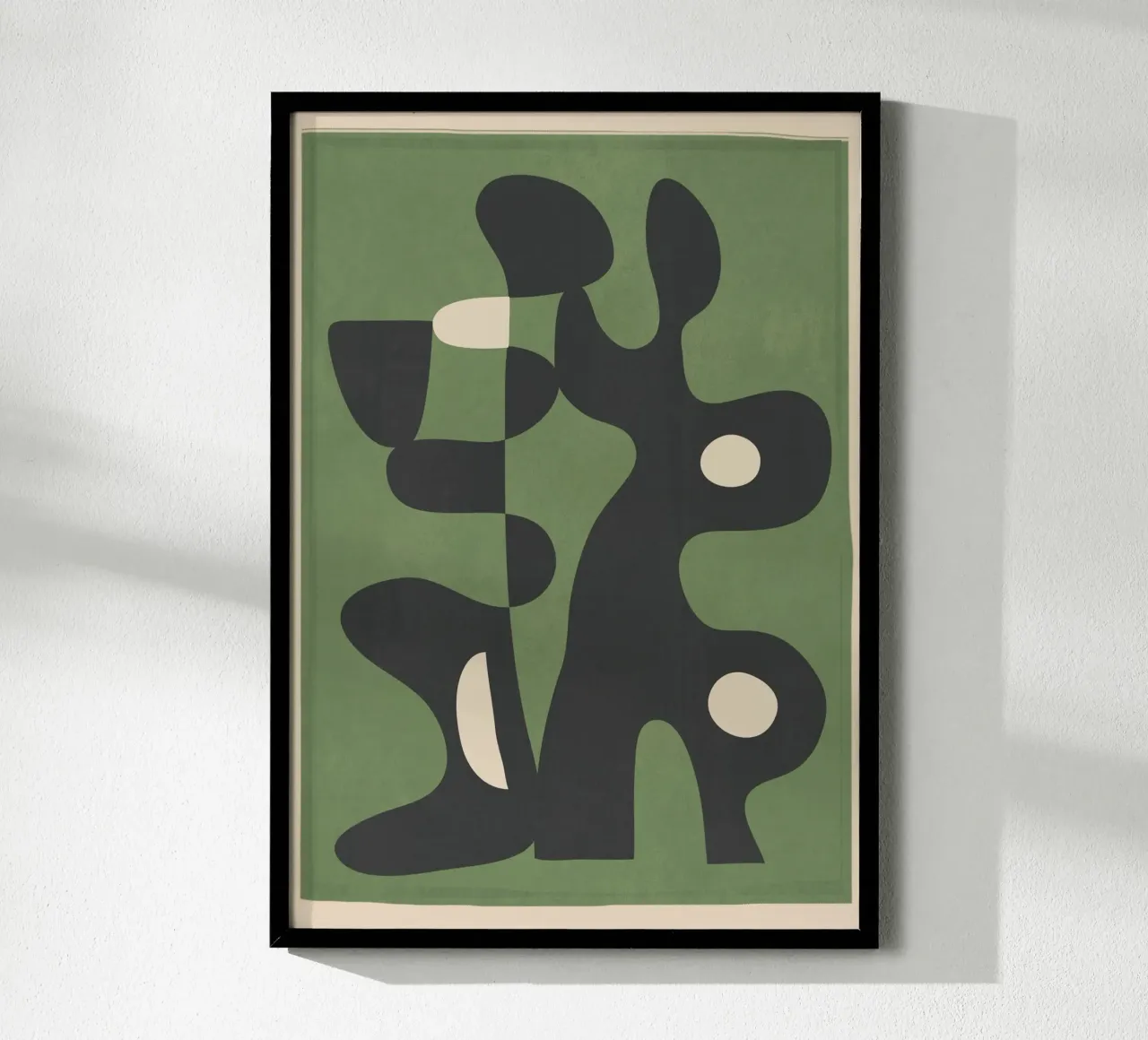 Modern Abstract Art Motion 1 poster da Nadjaa