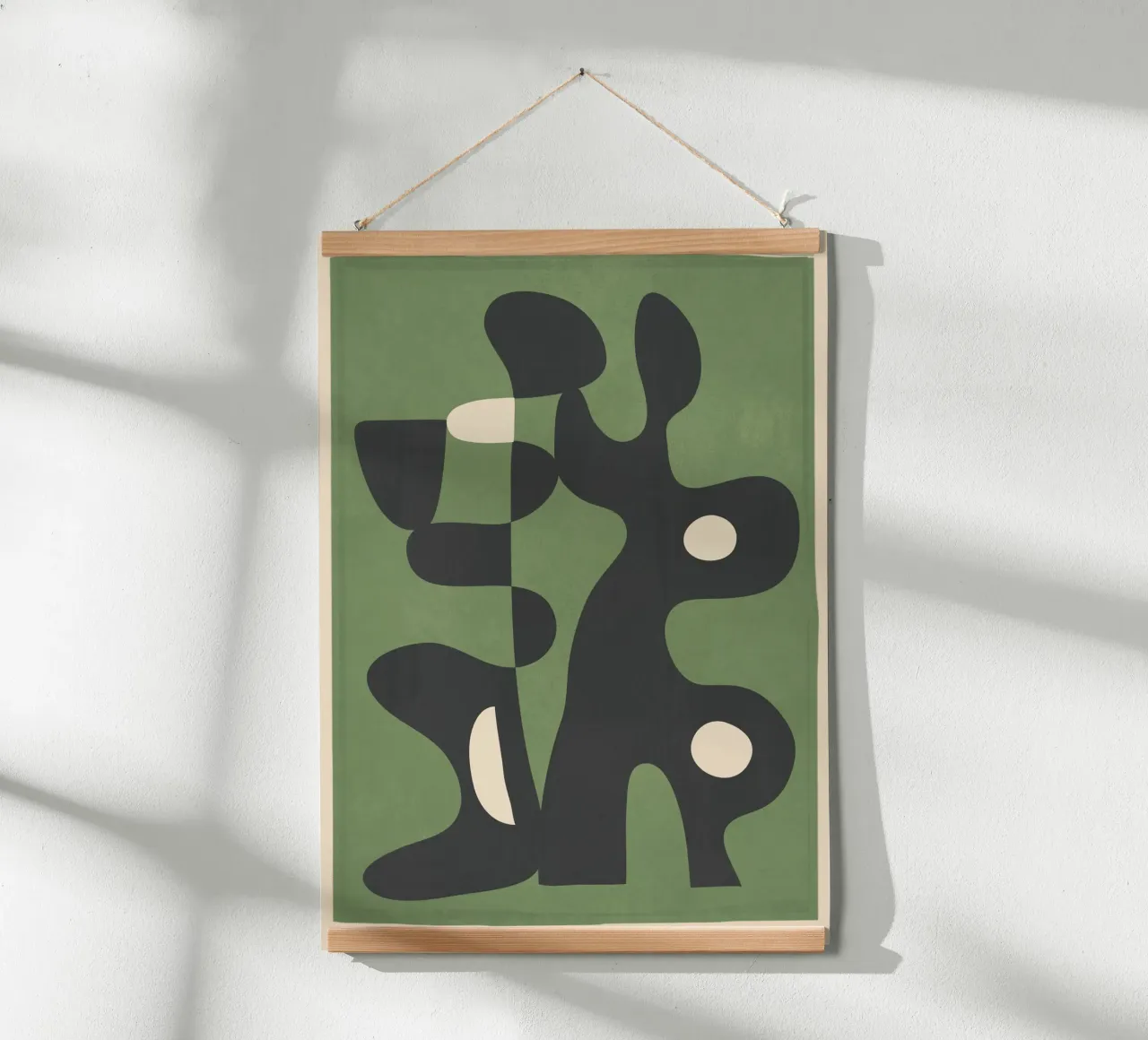 Modern Abstract Art Motion 1 poster da Nadjaa