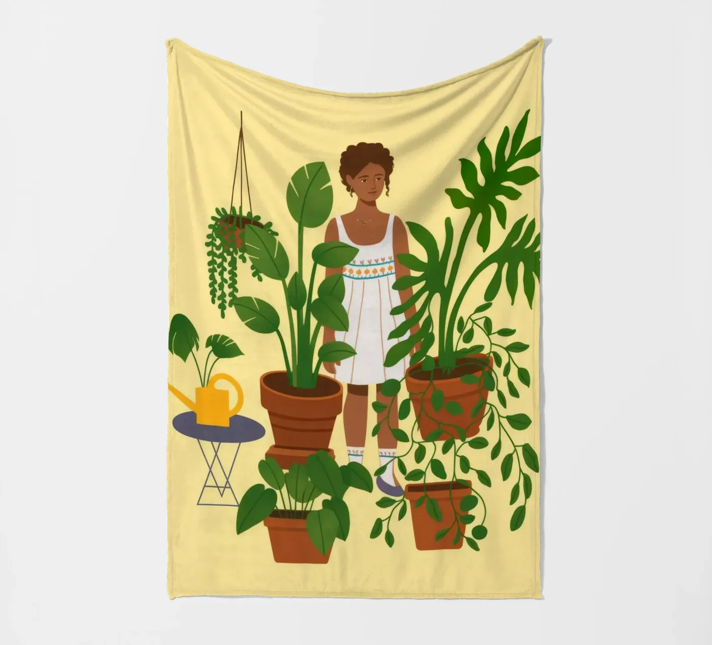 Witchy Culinary Magic fleece blanket by Fine Sanctuary