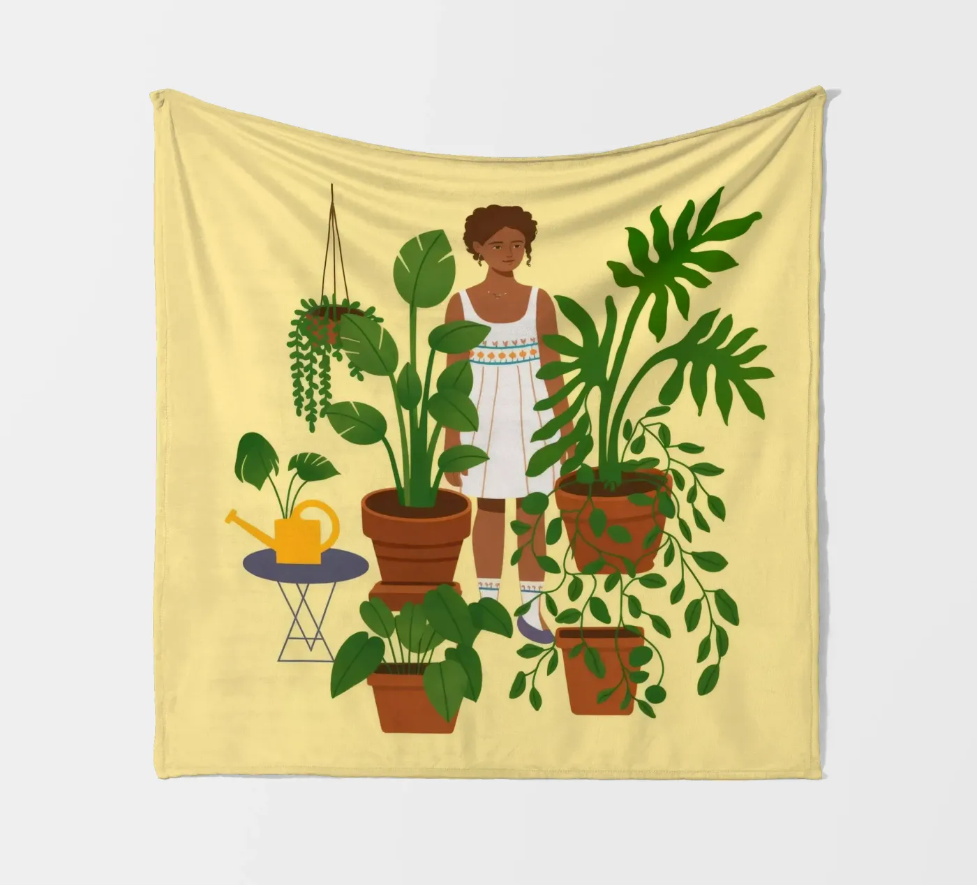 Witchy Culinary Magic fleece blanket by Fine Sanctuary