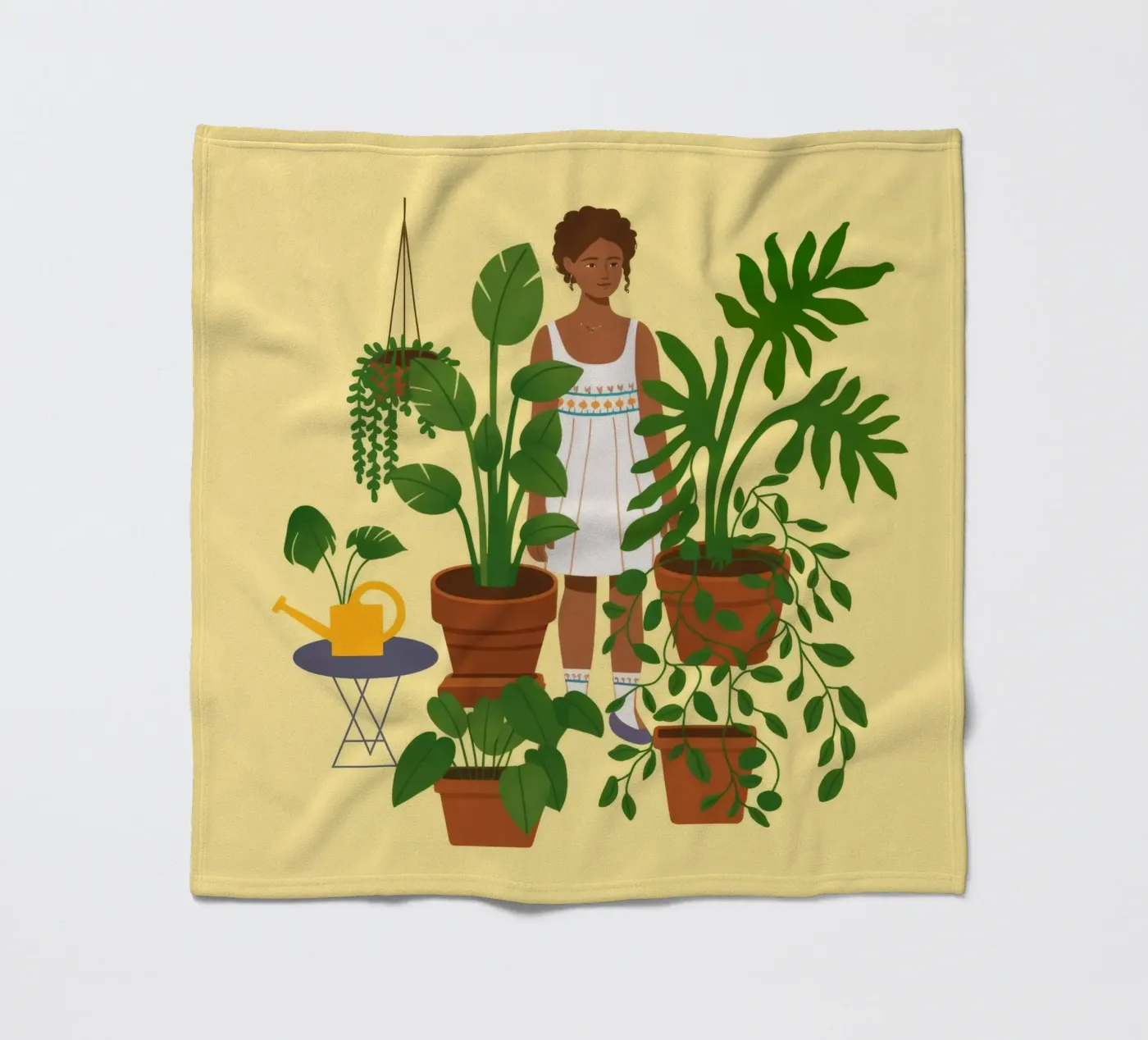 Witchy Culinary Magic fleece blanket by Fine Sanctuary