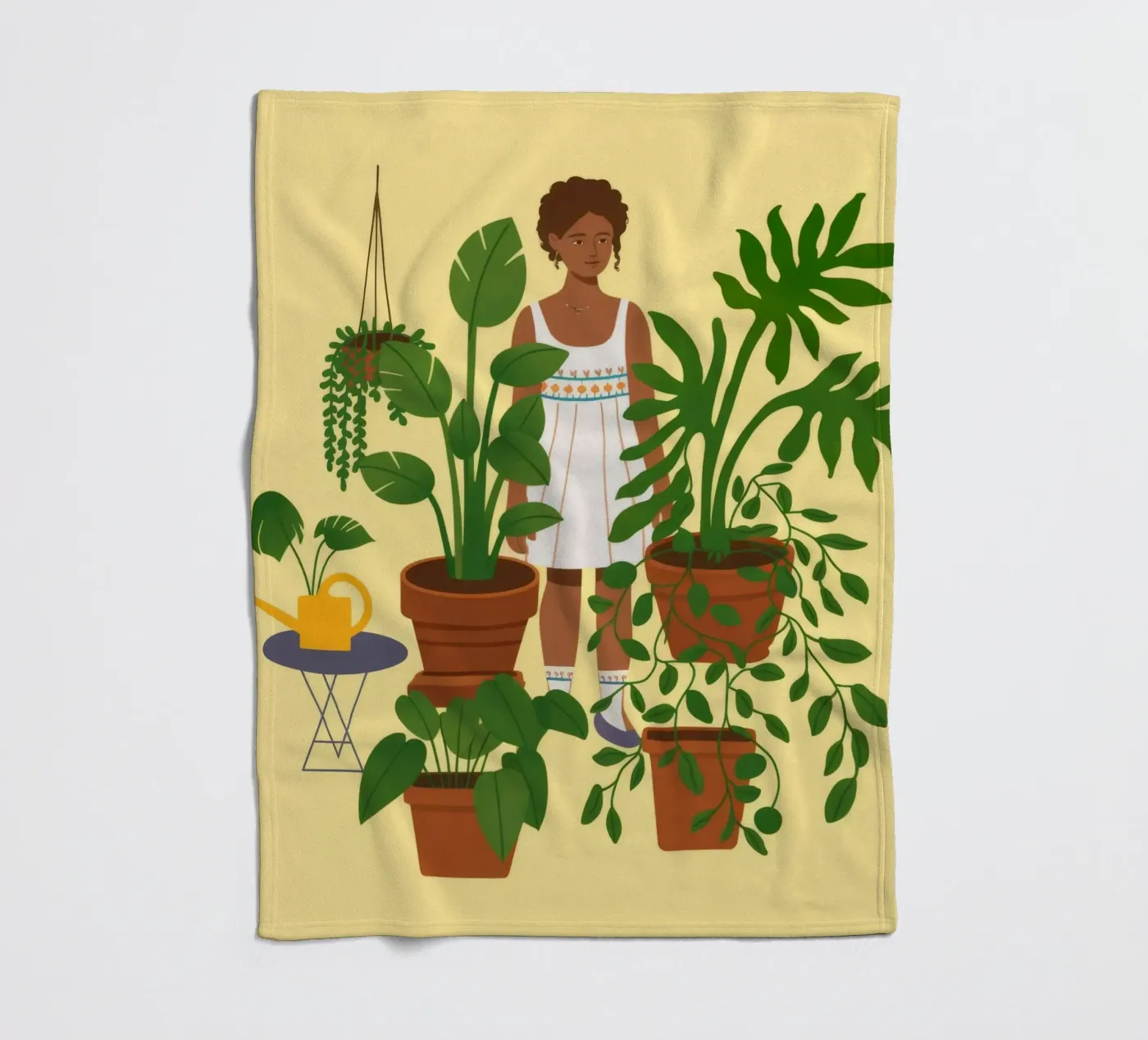 Witchy Culinary Magic fleece blanket by Fine Sanctuary