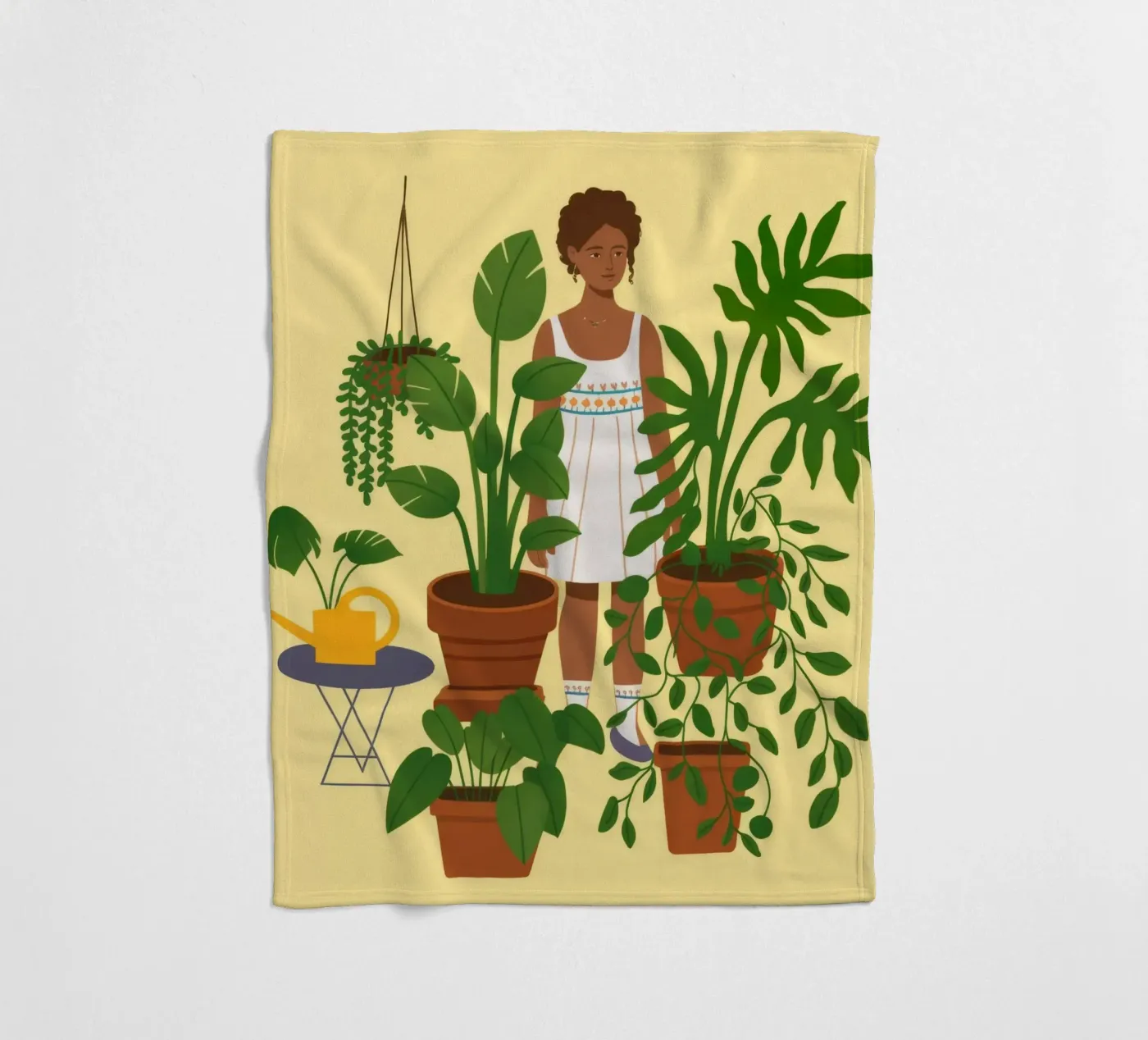 Witchy Culinary Magic fleece blanket by Fine Sanctuary