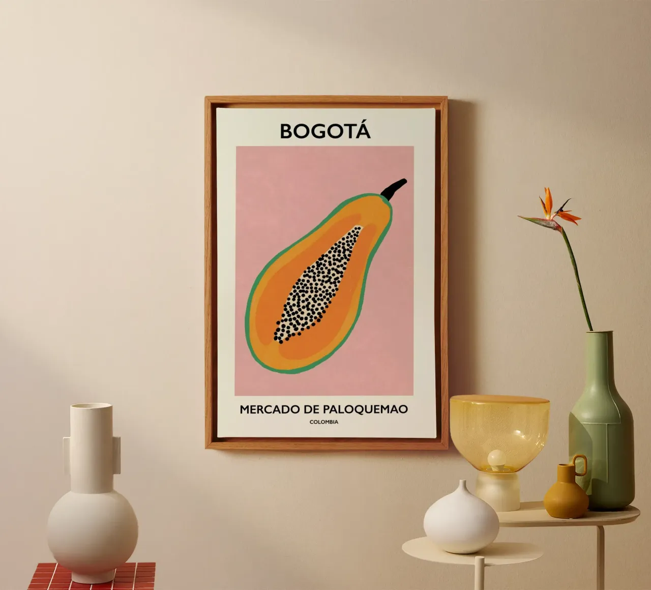 Bogotá canvas by Pure