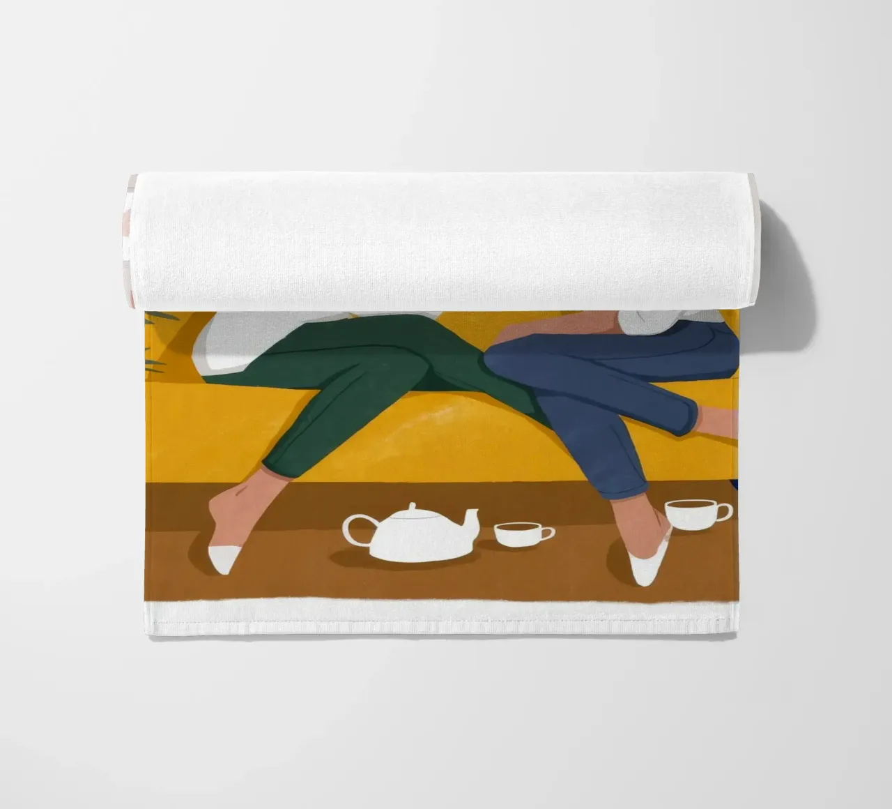 Dialogo botanico accogliente telo mare da Fine Sanctuary